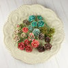 Prima - Avon Rose Collection - Mulberry Flower Embellishments - North Country