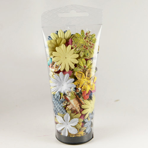Prima - Essentials 11 Collection - Flower Embellishments - Londonerry