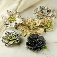 Prima - Jardinere Collection - Mulberry Flower Embellishments - Printery