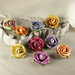 Prima - Sherwood Rose Collection - Mulberry Flower Embellishments - Larkspur