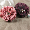 Prima - Carlotta Collection - Fabric Flower Embellishments - Winery