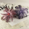 Prima - Regia Collection - Feather Flower Embellishments - Redwood