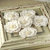 Prima - Ceylon Collection - Fabric Flower Embellishments - White Wedding