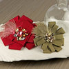 Prima - Gemini Collection - Fabric Flower Embellishments - Parlor