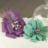 Prima - Gemini Collection - Fabric Flower Embellishments - Diva