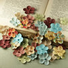 Prima - Flower Market Collection - Mulberry Flower Embellishments - Romantique