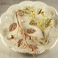 Prima - Medley Collection - Vine Embellishments - Midas