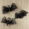 Prima - Trick or Treats Collection - Halloween - Bat Embellishments - Night Flight