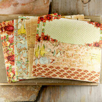 Prima - Romantique Collection - 6 x 6 Mulberry Paper Pack