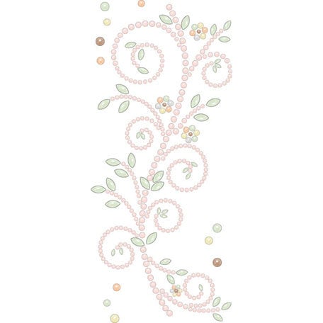 Prima - Say It In Pearls Collection - Self Adhesive Jewel Art - Bling - Songbird - Mix 1