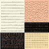 Prima - Almanac Collection - Cardstock Stickers - Alphabet - Typeset