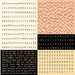 Prima - Almanac Collection - Cardstock Stickers - Alphabet - Typeset