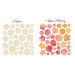 Prima - Sun Kiss Collection - Resist Canvas - Flowers Shapes