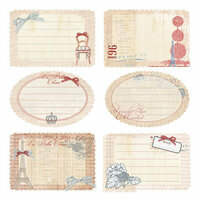 Prima - En Francais Collection - Journaling Notecards