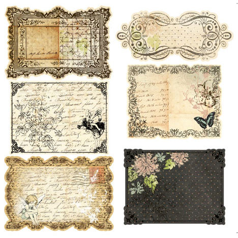 Prima - Nature Garden Collection - Journaling Notecards