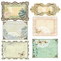 Prima - Fairy Belle Collection - Journaling Notecards in a Box