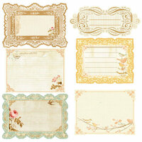 Prima - Songbird Collection - Journaling Notecards