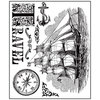 Prima - Almanac Collection - Clear Acrylic Stamps - Mix 2