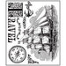 Prima - Almanac Collection - Clear Acrylic Stamps - Mix 2