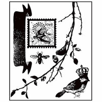 Prima - Songbird Collection - Clear Acrylic Stamps - Mix 1