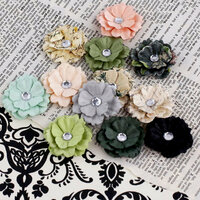 Prima - Melisse Collection - Flower Embellishments - Nature Garden