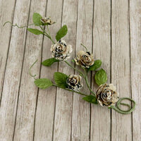 Prima - Pixie Vine Collection - Flower Embellishments - Nature Garden