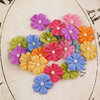 Prima - Velvet Rainbow Collection - Fabric Flower Embellishments - Summer Mix