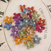 Prima - Velvet Rainbow Collection - Fabric Flower Embellishments - Vintage
