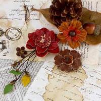 Prima - Laredo Collection - Leather Flower Embellishments - Austin