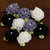 Prima - Trixie Collection - Fabric Flower Embellishments - Cinder