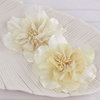 Prima - Namazzi Collection - Fabric Flower Embellishments - Ivory