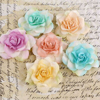 Prima - Pankita Rose Collection - Flower Embellishments - Spring Mix
