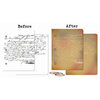 Prima - Mixed Media Album - Resist Canvas Book Covers - Two