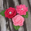 Prima - Hermosa Collection - Fabric Flower Embellishments - Rose