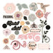 Prima - Rondelle Collection - Chipboard Pieces