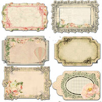 Prima - Tea-Thyme Collection - Journaling Notecards Set