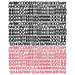 Prima - Romance Novel Collection - Textured Stickers - Alphabet