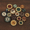 Prima - Craftsman Collection - Wood Embellishments - Buttons
