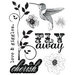Prima - Rondelle Collection - Clear Acrylic Stamps - Mix 2