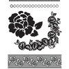 Prima - Rosarian Collection - Clear Acrylic Stamps - Mix 1