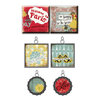 Prima - Welcome to Paris Collection - Vintage Trinkets - Art Tiles and Metal Embellishments