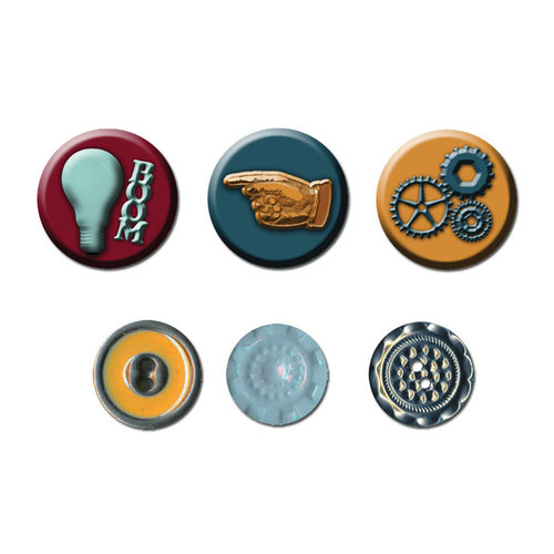 Prima - Craftsman Collection - Cabochons and Buttons