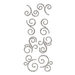 Prima - Say It In Crystals Collection - Self Adhesive Jewel Art - Bling - Mini Swirls - Craftsman