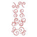 Prima - Say It In Crystals Collection - Self Adhesive Jewel Art - Bling - Mini Swirls - Welcome to Paris