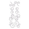 Prima - Say It In Crystals Collection - Self Adhesive Jewel Art - Bling - Mini Swirls - Zephyr