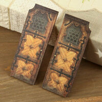 Prima - Wood Embellishments - Doors - Set 1