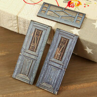 Prima - Wood Embellishments - Doors - Set 8