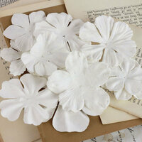 Prima - Puccini Collection - Resist Flower Embellishments - Mix 6