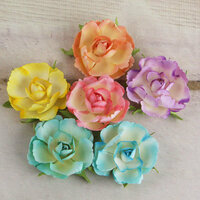 Prima - Prelude Collection - Flower Embellishments - Summer Mix