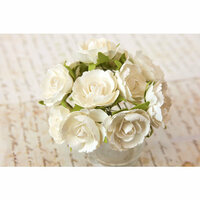 Prima - Soprano Collection - Flower Embellishments - White